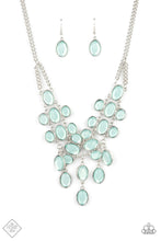 Load image into Gallery viewer, Serene Gleam - Blue Necklace Paparazzi Accessories