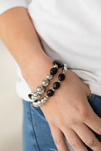 Load image into Gallery viewer, Authentically Artisan - Black Stretchy Bracelet Paparazzi Accessories
