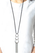 Load image into Gallery viewer, Industrial Conquest - Black Necklace Paparazzi Accessories