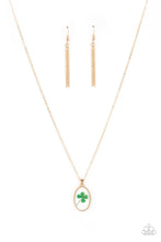 Load image into Gallery viewer, Make Your Own Luck - Gold Necklace Paparazzi Accessories