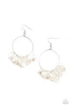 Load image into Gallery viewer, Sailboats and Seashells - White Earrings Paparazzi Accessories