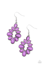 Load image into Gallery viewer, Burst Into TEARDROPS - Purple Earrings Paparazzi Accessories
