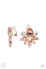 Load image into Gallery viewer, Fearless Finesse - Rose Gold Earrings Paparazzi Accessories