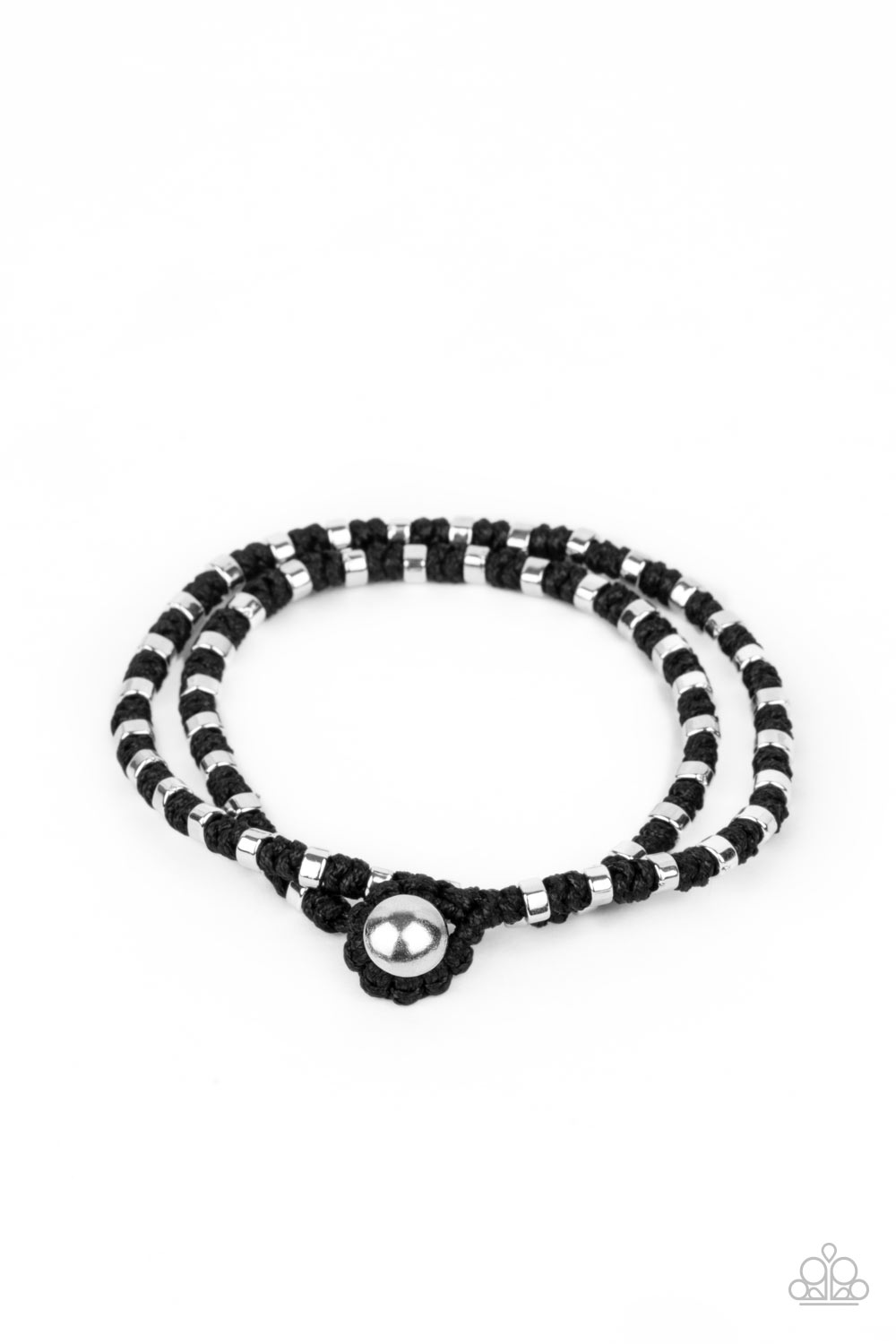 Ripcord - Black Urban Bracelet Paparazzi Accessories