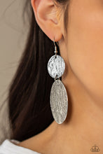 Load image into Gallery viewer, Status CYMBAL - Silver Earring Paparazzi Accessories