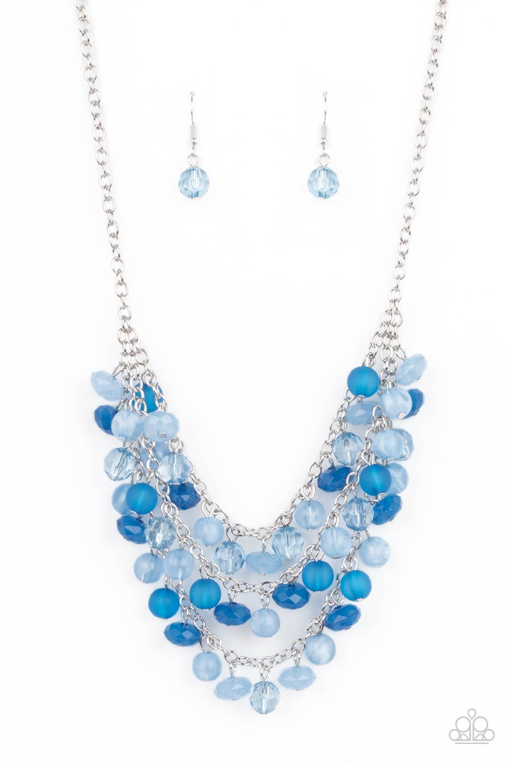 Fairytale Timelessness - Blue Necklace Paparazzi Accessories