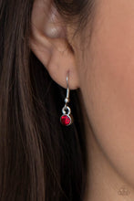 Load image into Gallery viewer, Glitz and Grind - Red Rhinestone Necklace Paparazzi Accessories