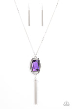 Load image into Gallery viewer, Timeless Talisman - Purple Rhinestone Necklace Paparazzi Accessories