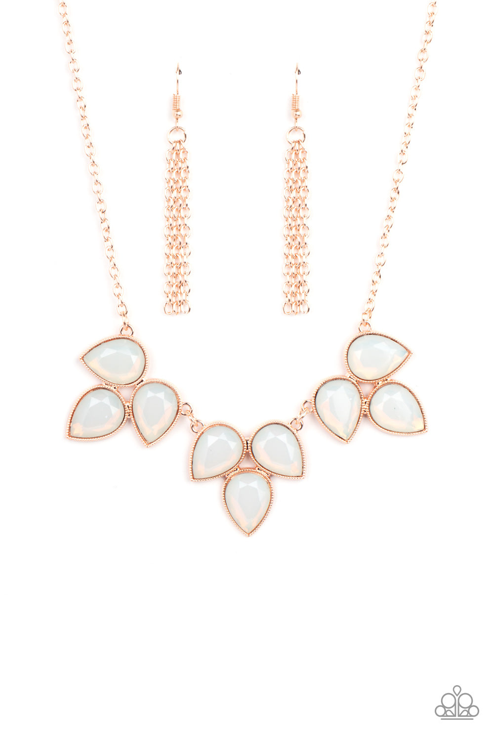 Prairie Fairytale - Rose Gold Necklace Paparazzi Accessories