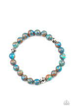 Load image into Gallery viewer, Awakened - Blue Stone Stretchy Bracelet Paparazzi Accessories