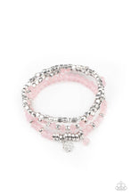 Load image into Gallery viewer, Glacial Glimmer - Pink Bracelet Paparazzi Accessories
