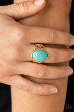 Load image into Gallery viewer, Divine Deserts - Gold Ring Paparazzi Accessories