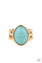 Load image into Gallery viewer, Divine Deserts - Gold Ring Paparazzi Accessories