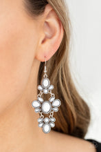 Load image into Gallery viewer, VACAY The Premises - White Earrings Paparazzi Accessories