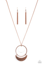 Load image into Gallery viewer, Moonlight Sailing - Copper Necklace Paparazzi Accessories