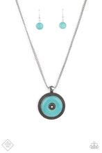 Load image into Gallery viewer, EPICENTER of Attention - Blue Necklace Paparazzi Accessories