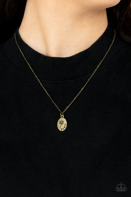 Be The Peace You Seek - Brass Paparazzi Accessories