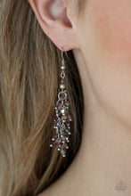 Load image into Gallery viewer, Celestial Chandeliers - Purple Earrings Paparazzi Accessories