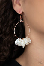 Load image into Gallery viewer, Sailboats and Seashells - Copper Earrings Paparazzi Accessories
