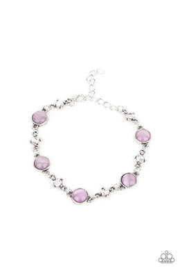 Use Your ILLUMINATION - Purple Cat's Eye Bracelet Paparazzi Accessories