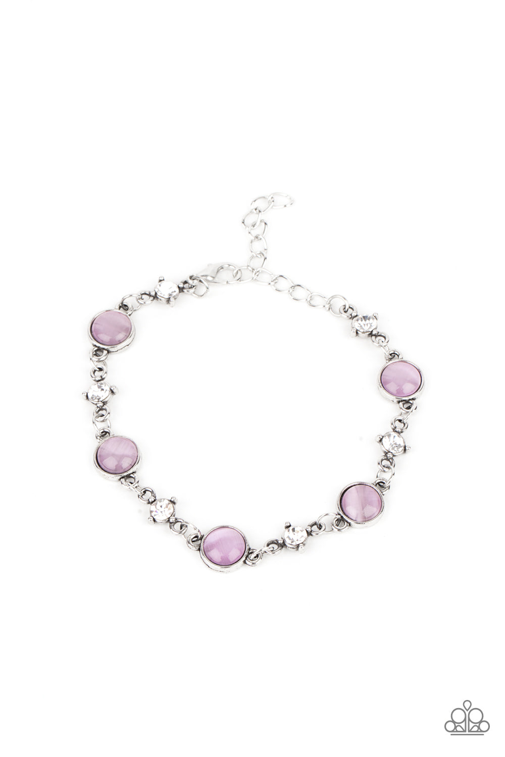 Use Your ILLUMINATION - Purple Cat's Eye Bracelet Paparazzi Accessories