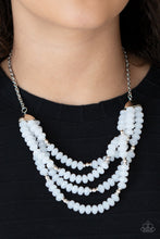 Load image into Gallery viewer, Best POSH-ible Taste - White Necklace Paparazzi Accessories