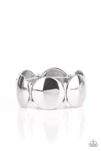 Load image into Gallery viewer, Going, Going, GONG! - Silver Stretchy Bracelet Paparazzi Accessories