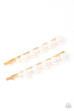 Load image into Gallery viewer, Put A Pin In It - Gold Hair Accessory Paparazzi Accessories