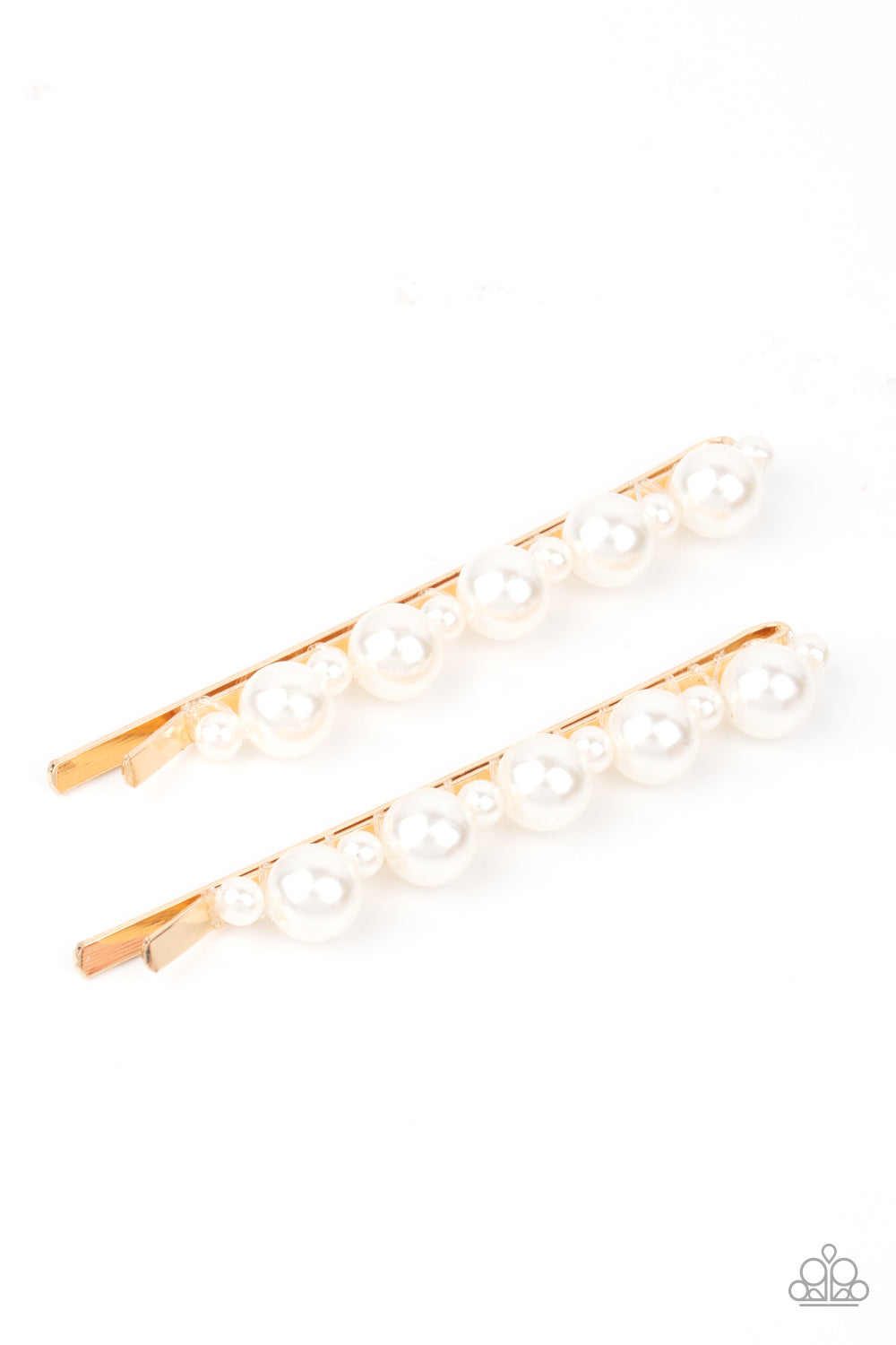 Put A Pin In It - Gold Hair Accessory Paparazzi Accessories