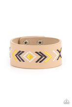 Load image into Gallery viewer, Cliff Glyphs - Yellow Bracelet Paparazzi Accessories