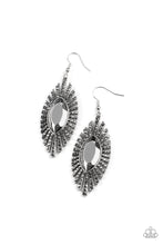 Load image into Gallery viewer, Who Is The FIERCEST Of Them All - Silver Earrings Paparazzi Accessories