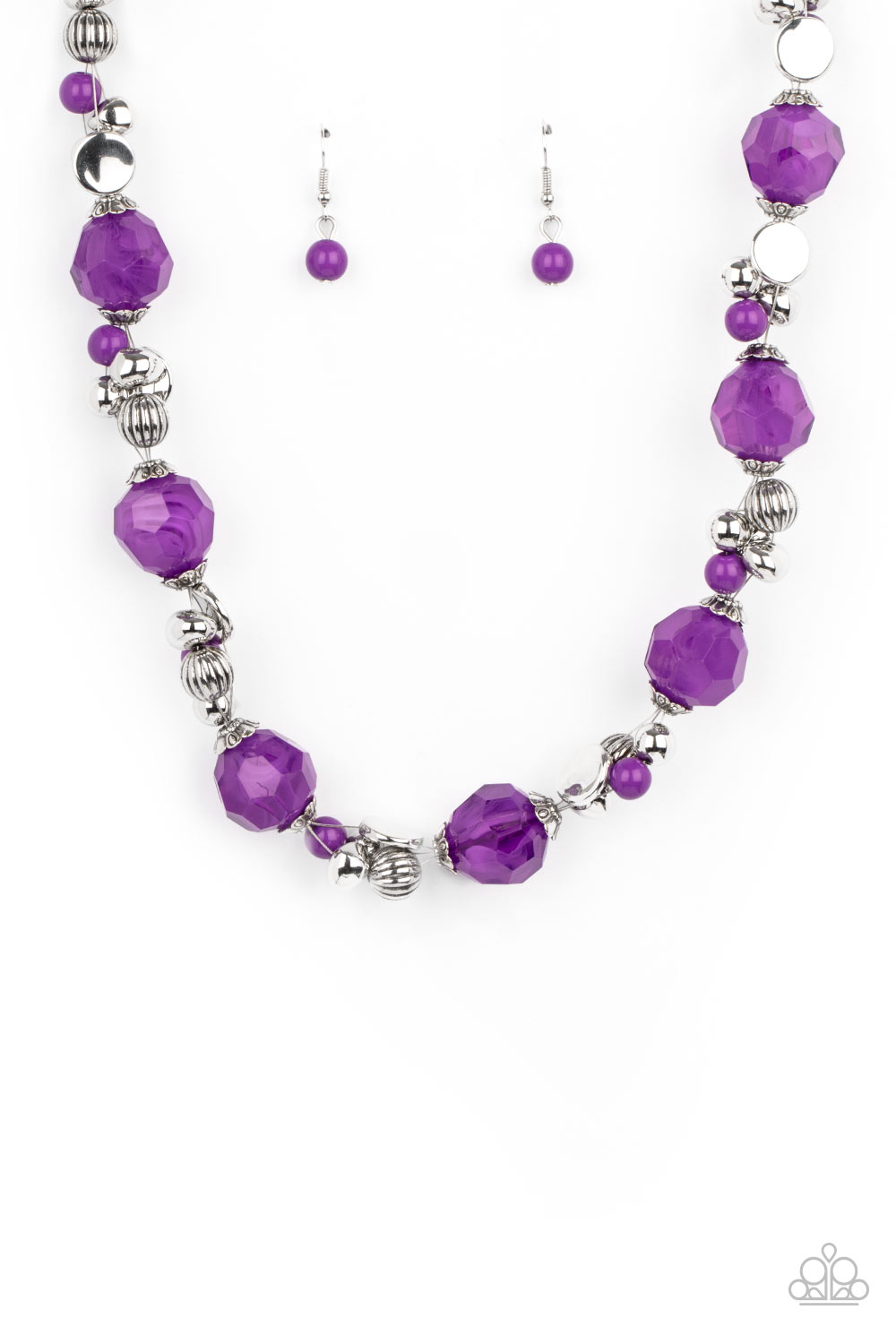 Vidi Vici VACATION - Purple Necklace Paparazzi Accessories