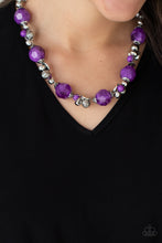 Load image into Gallery viewer, Vidi Vici VACATION - Purple Necklace Paparazzi Accessories