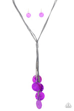 Load image into Gallery viewer, Tidal Tassels - Purple Necklace Paparazzi Accessories