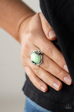Load image into Gallery viewer, Springtime Splendor - Green Ring Paparazzi Accessories