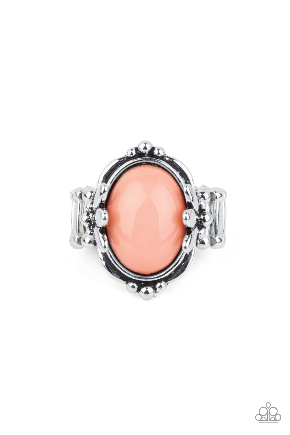 Springtime Splendor - Orange Ring Paparazzi Accessories