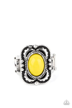 Load image into Gallery viewer, Vivaciously Vibrant - Yellow Ring Paparazzi Accessories