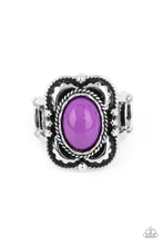 Load image into Gallery viewer, Vivaciously Vibrant - Purple Ring Paparazzi Accessories