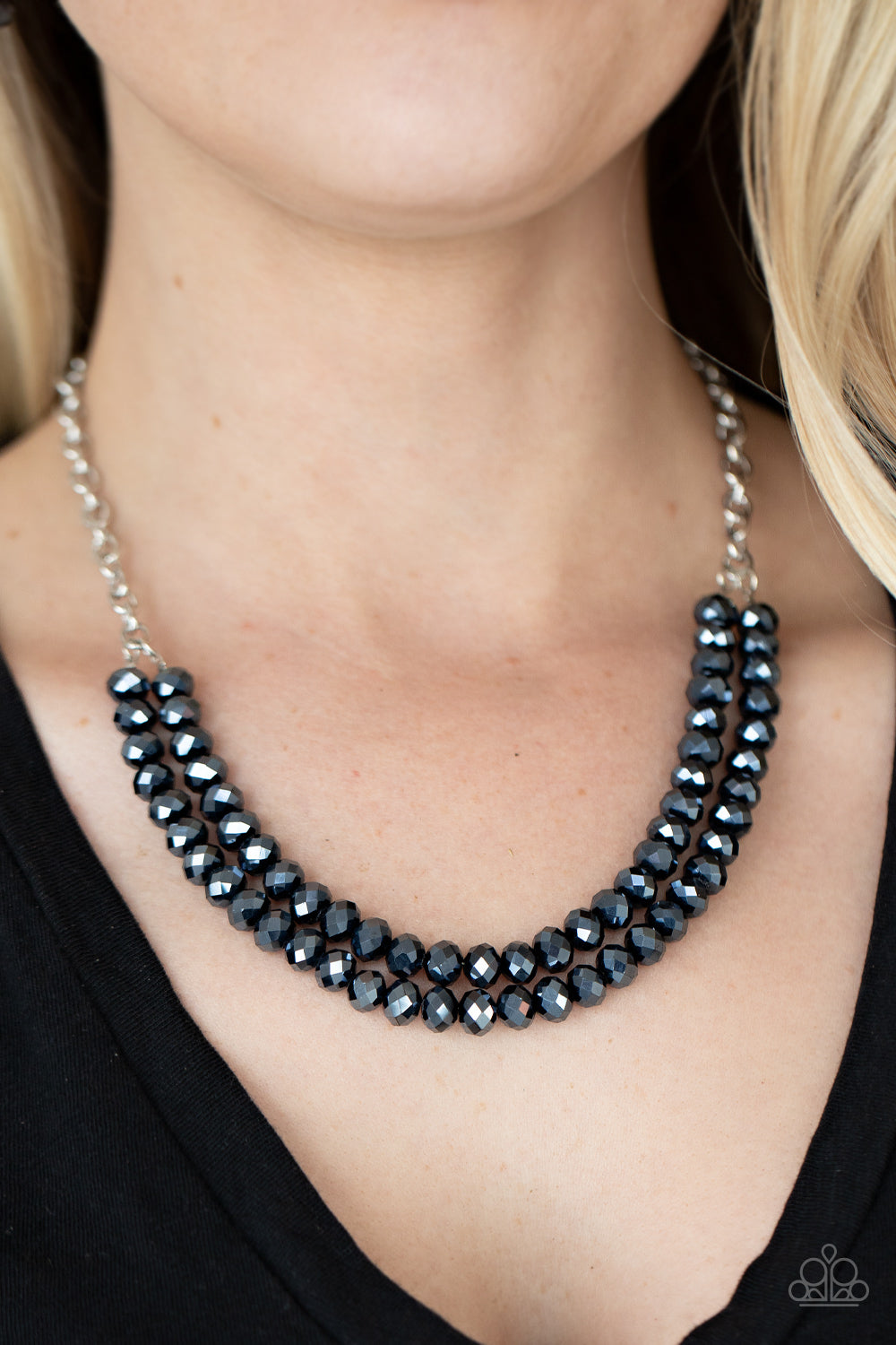 May The FIERCE Be With You - Blue Necklace Paparazzi Accessories