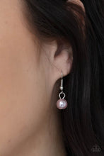 Load image into Gallery viewer, Parisian Princess - Pink Pearl Necklace Paparazzi Accessories