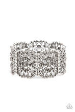 Load image into Gallery viewer, Enchanted Vineyards - Silver Stretchy Bracelet Paparazzi Accessories
