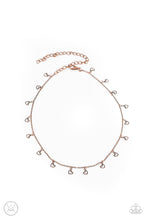 Load image into Gallery viewer, Charismatically Cupid - Copper Choker Necklace Paparazzi Accessories