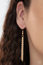 Load image into Gallery viewer, Ice Age Intensity - Gold Necklace Paparazzi Accessories