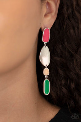 Deco By Design - Multi Earrings Paparazzi Accessories