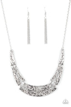 Load image into Gallery viewer, Stick To The ARTIFACTS - Silver Necklace Paparazzi Accessories