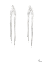 Load image into Gallery viewer, It Takes Two To TASSEL - White Earrings Paparazzi Accessories