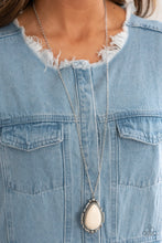 Load image into Gallery viewer, Western Fable - White Necklace Paparazzi Accessories