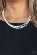 Load image into Gallery viewer, Poshly Petite - White Necklace Paparazzi Accessories