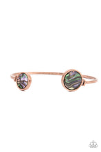 Load image into Gallery viewer, Space Oracle - Copper Cuff Bracelet Paparazzi Accessories