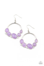 Load image into Gallery viewer, Beautifully Bubblicious - Purple Earrings Paparazzi Accessories